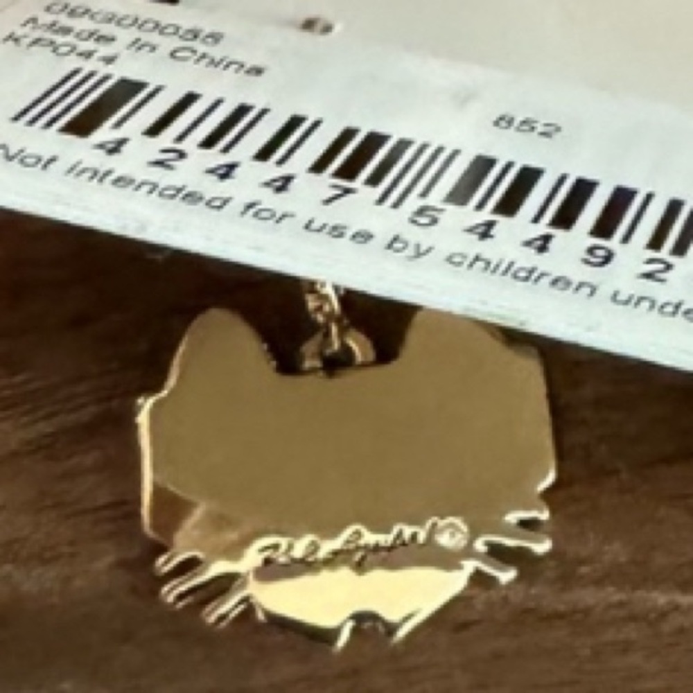 KARL LAGERFELD PARIS
Gold-Tone Color Pavé Choupette Drop Earrings retail: $45 - Picture 3 of 6